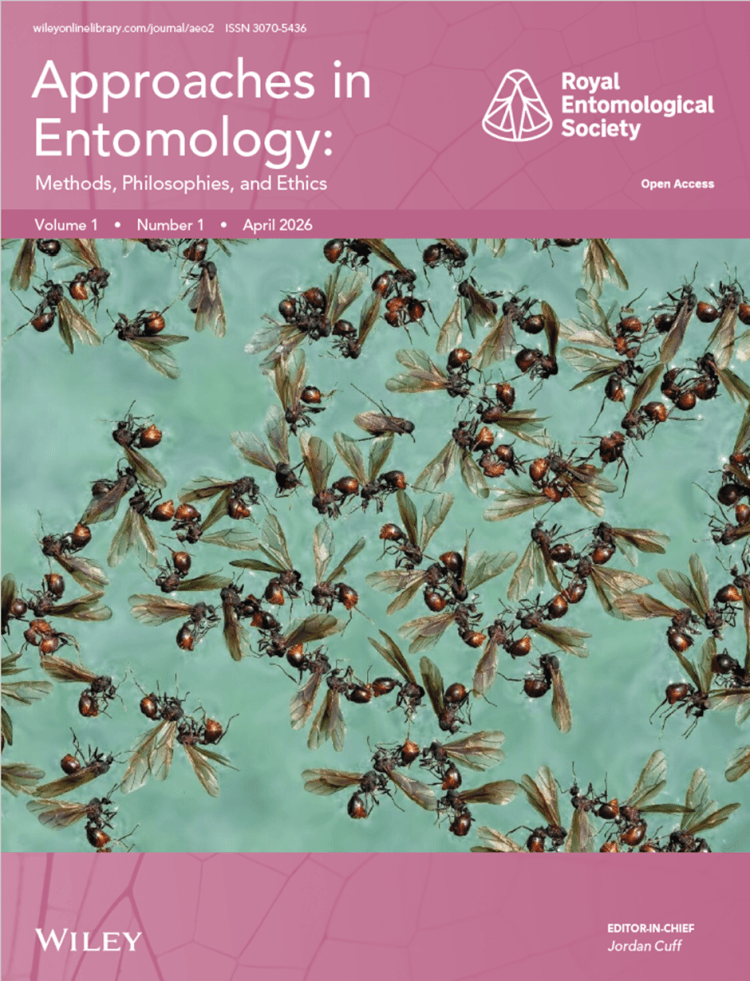 Jordan leads the launch of a new journal: Approaches in&nbsp;Entomology!